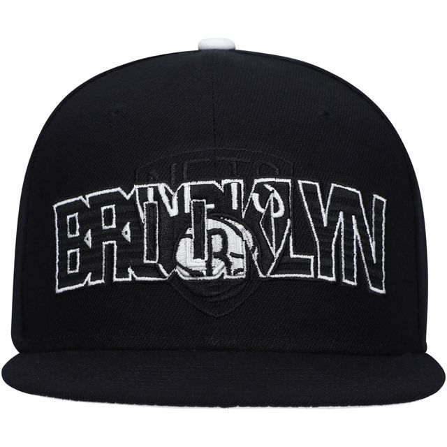 Mot-symbole style de vie Brooklyn Nets noir pour jeune - Casquette snapback