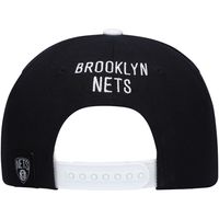 Youth Black Brooklyn Nets Lifestyle Wordmark - Snapback Hat