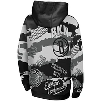 Youth Black Brooklyn Nets Over The Limit Pullover Hoodie