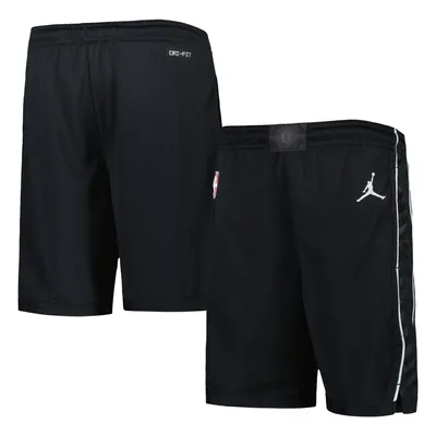 Brooklyn Nets Jordan Brand Youth Statement Edition Swingman Performance Shorts - Black