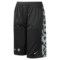 Short Nike noir pour jeunes Brooklyn Nets Courtside Starting Five Team