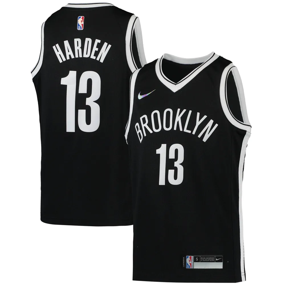 James Harden Brooklyn Nets Nike Preschool 2021/22 City Edition Replica  Jersey - Navy