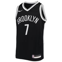 Youth Nike Kevin Durant Black Brooklyn Nets Swingman Jersey - Icon Edition