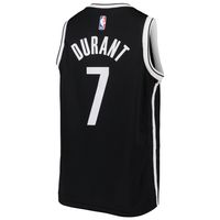 Youth Nike Kevin Durant Black Brooklyn Nets Swingman Jersey - Icon Edition