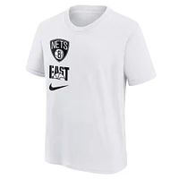 Youth Nike  White Brooklyn Nets Vs Block Essential T-Shirt