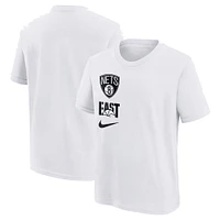 Youth Nike  White Brooklyn Nets Vs Block Essential T-Shirt