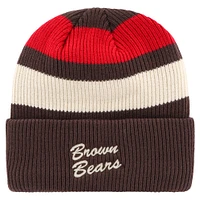 Men's '47 Brown Brown Bears Clubhouse Jennings Cuffed Knit Hat