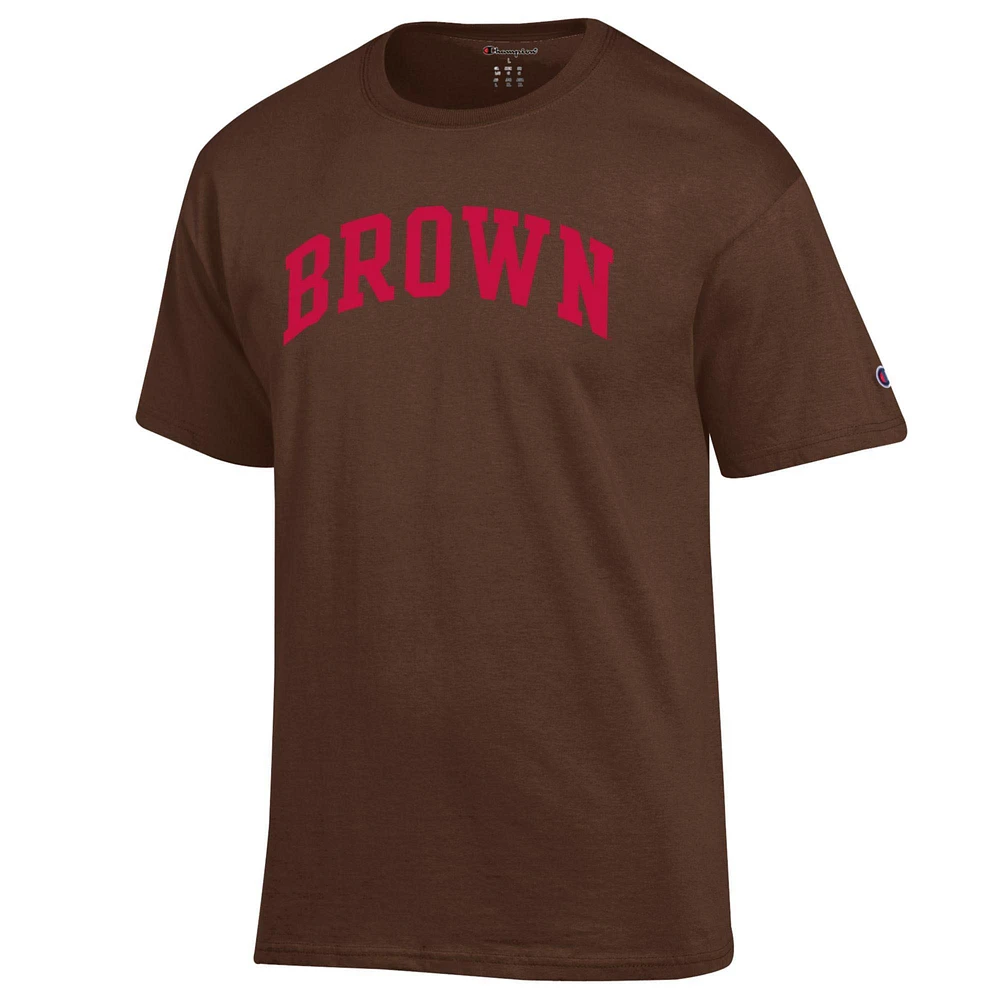 Men's Champion  Brown Bears Basic Arch T-Shirt