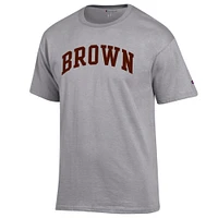 Men's Champion  Heather Gray Brown Bears Basic Arch T-Shirt