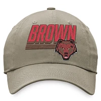 Men's Top of the World Khaki Brown Bears Slice Adjustable Hat