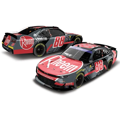 Action Racing Bubba Pollard 2024 #88 Rheem Xfinity Series 1:24 Chevrolet Camaro moulé sous pression à peinture régulière