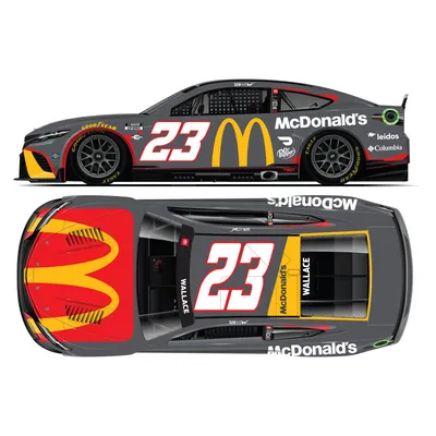 Bubba Wallace Action Racing 2023 #23 McDonald's 1:24 Color Chrome Die-Cast Toyota Camry