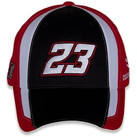 Men's 23XI Racing Black/Red Bubba Wallace Restart Adjustable Hat