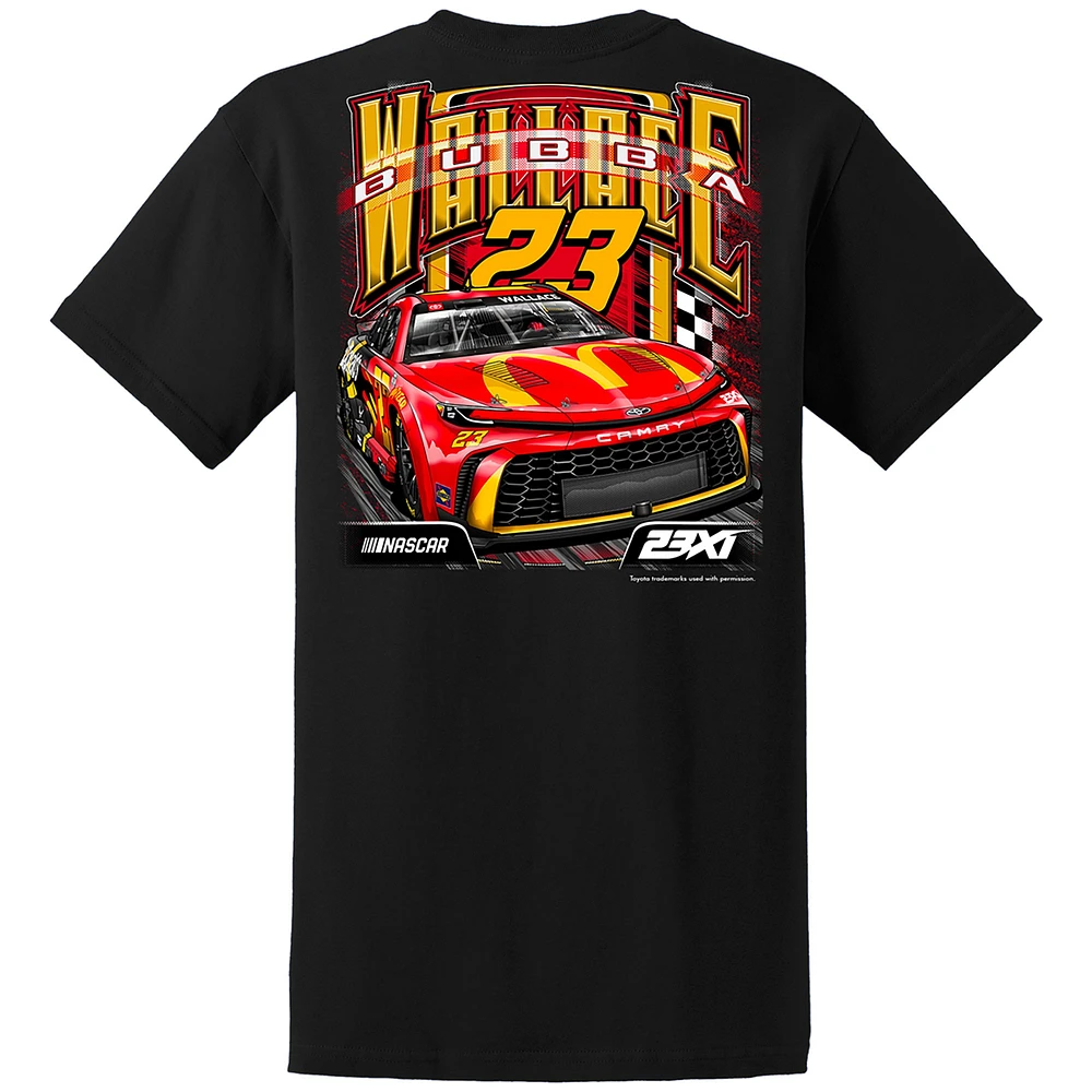 Men's 23XI Racing Bubba Wallace McDonald's Car T-Shirt