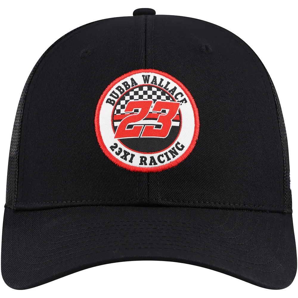 Men's '47 Black Bubba Wallace Oversteer Trucker Adjustable Hat