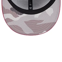 Men's New Era Camo/Scarlet Bubba Wallace 9FIFTY Snapback Hat