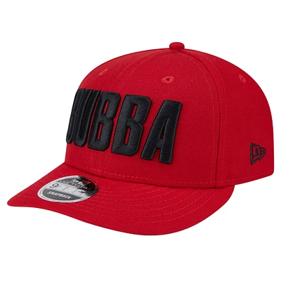 Casquette Snapback Bubba Wallace Driver 9FIFTY rouge New Era pour hommes