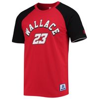 Men's Starter Red/Black Bubba Wallace The Catcher Raglan T-Shirt