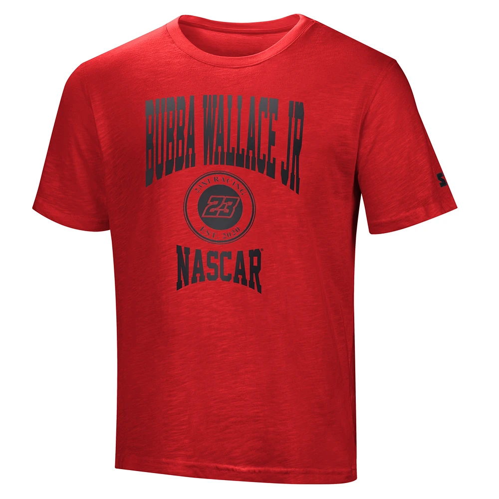 T-shirt Starter Red Bubba Wallace Scout pour homme