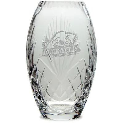 Bucknell Bison 10'' Full Leaded Crystal Vase