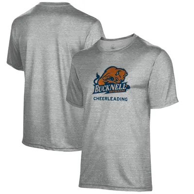 Bucknell Bison Cheerleading Name Drop T-Shirt - Gray