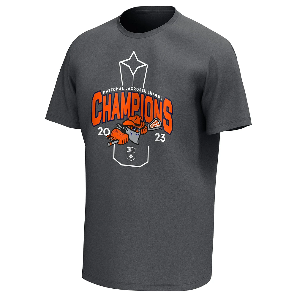 T-shirt anthracite Buffalo Bandits Champions de la Coupe NLL 2023 pour jeune