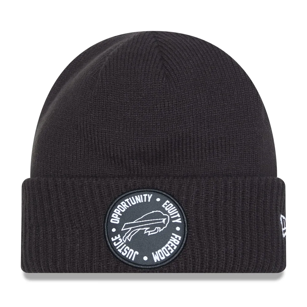 Lids Buffalo Bills New Era 2022 Inspire Change Cuffed Knit Hat - Black