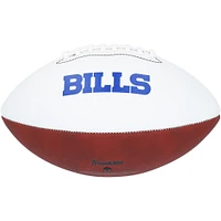Ballon de football Franklin White Panel autographié par Amari Cooper Buffalo Bills