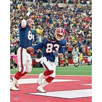 Andre Reed Buffalo Bills Photographie non signée de la réception toucher des roues