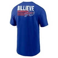 BILLIEVE Men's Nike Royal Buffalo Bills Blitz Essential T-Shirt