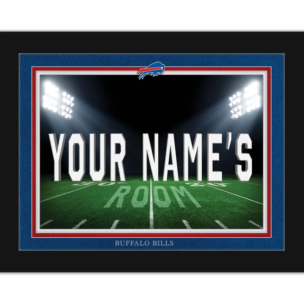 Lids Buffalo Bills 12'' x 16'' Personalized Team Jersey Print