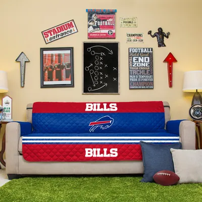 Buffalo Bills Sofa Protector - Blue