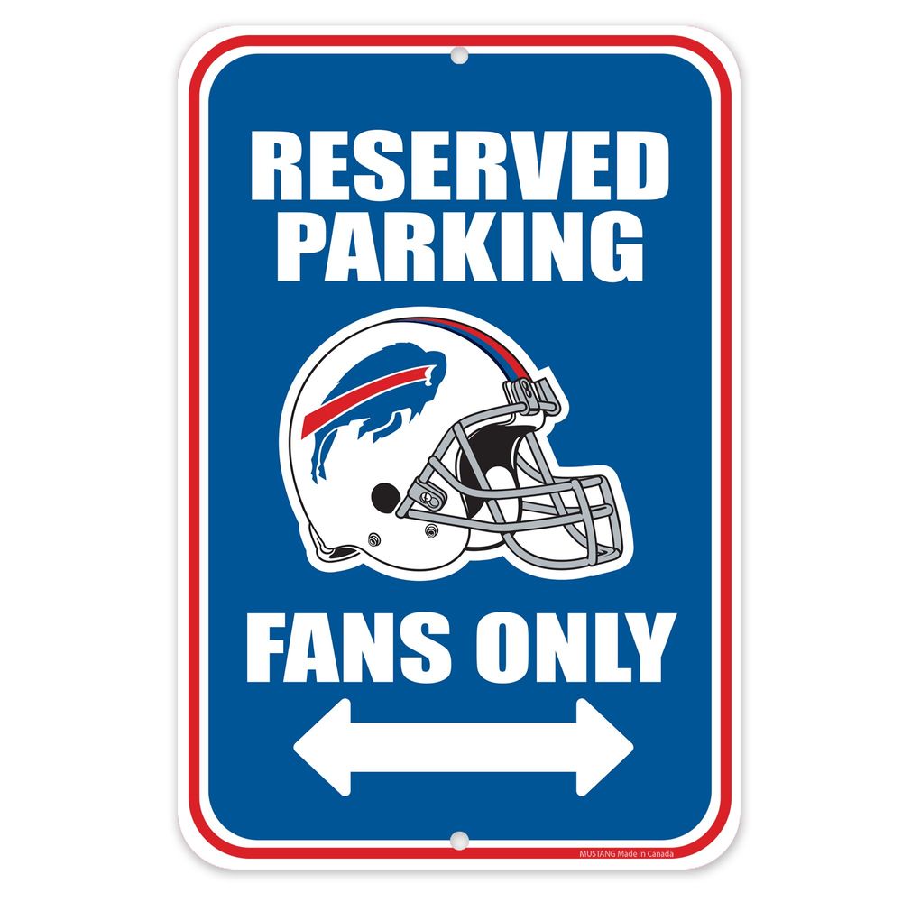 Buffalo Bills 10" x 15" Parking - Sign