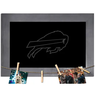 Buffalo Bills 11" x 19" Blank Chalkboard with Frame & Clothespins Sign