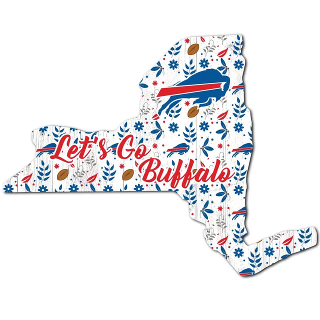 Buffalo Bills 12 Logo State Sign