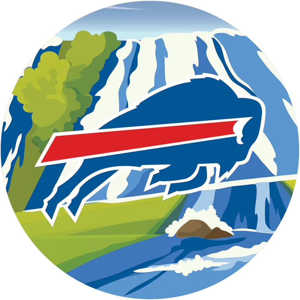 Buffalo Bills 12 Landscape Circle Sign