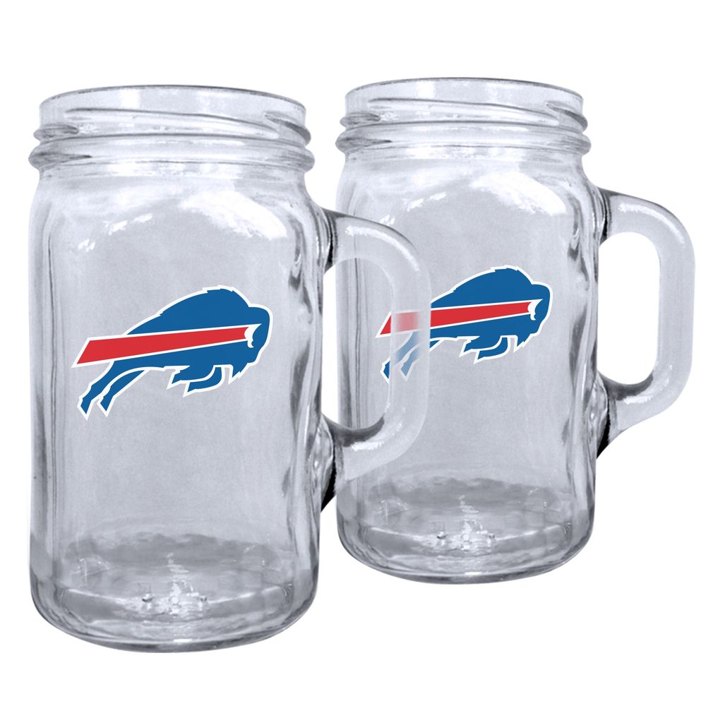 Buffalo Bills 2-Pack 16oz. Mason Mug Set