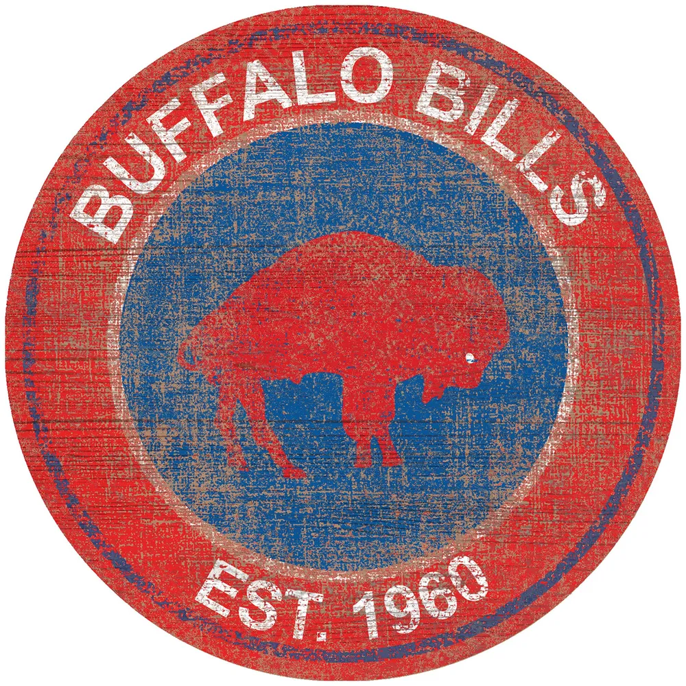 Lids Buffalo Bills 24'' Round Heritage Logo Sign