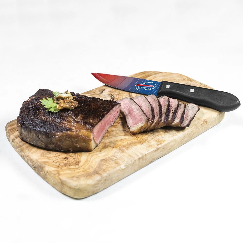 Buffalo Bills 4-Piece Stainless Steel Steak Knife Set