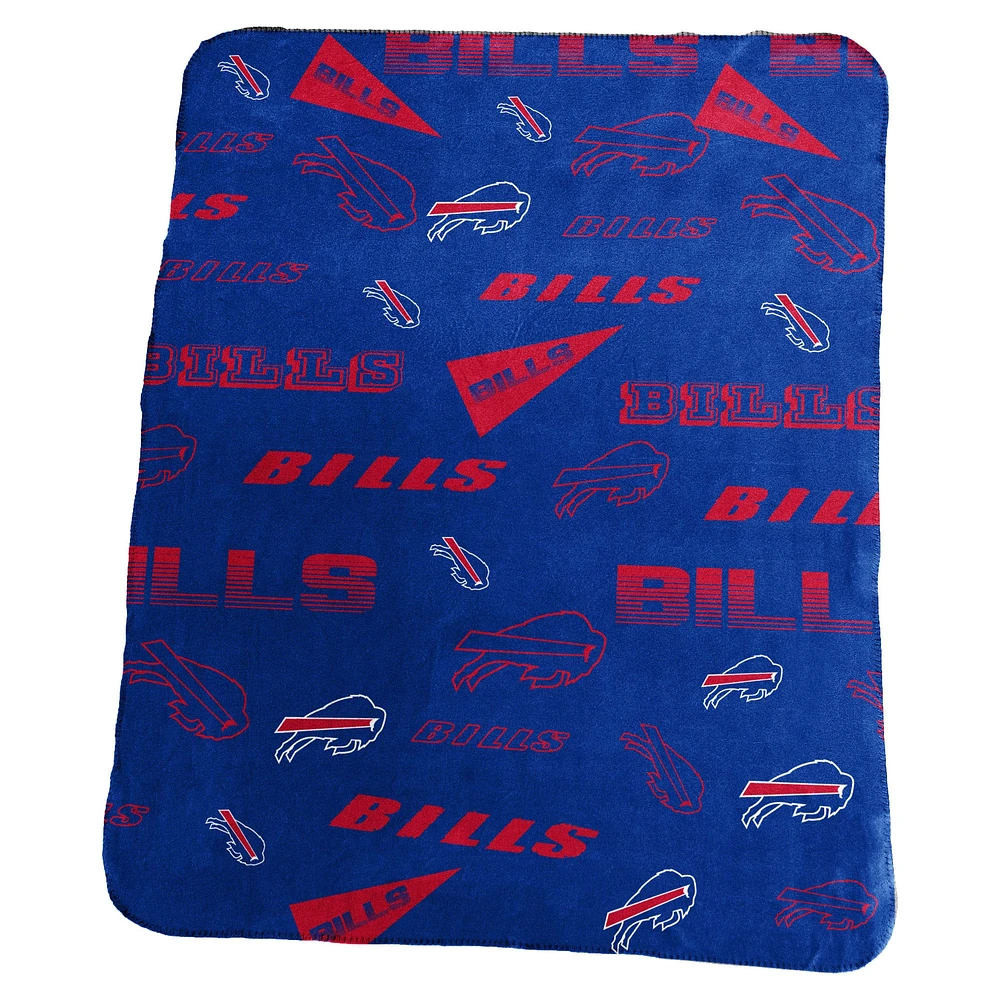 Couverture polaire classique Buffalo Bills 50" x 60"