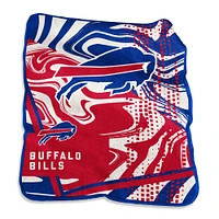 Buffalo Bills 50" x 60" Swirl Raschel Throw Blanket