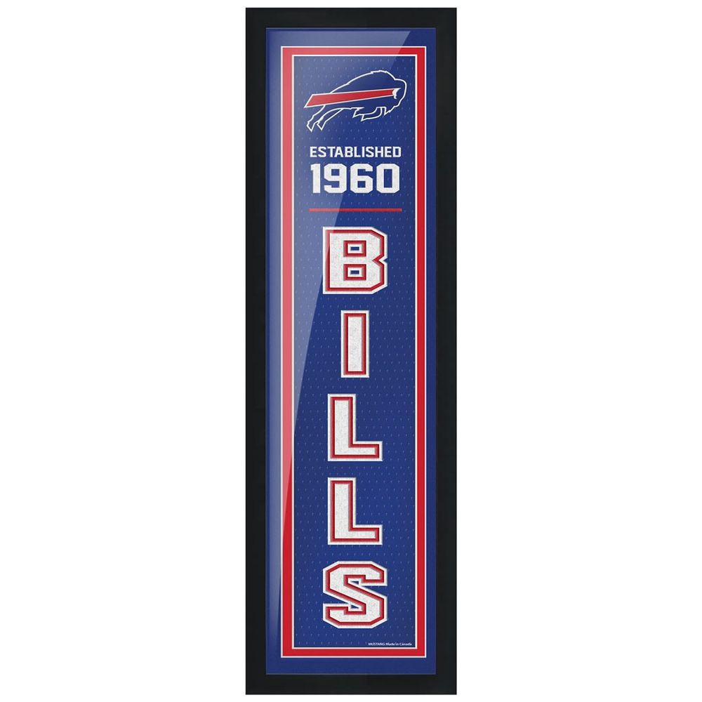 Buffalo Bills 22 Round PVC Distressed Logo Wall Sign – Mustang Wholesale