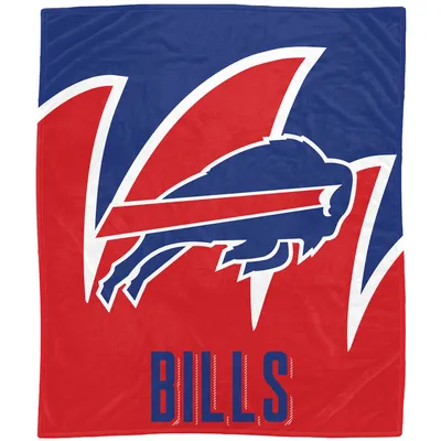 Buffalo Bills 50'' x 60'' Let It Snow Sherpa Flannel Fleece Blanket