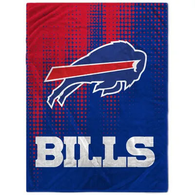 Buffalo Bills 60'' x 80'' Half Tone Drip Flannel Fleece Blanket