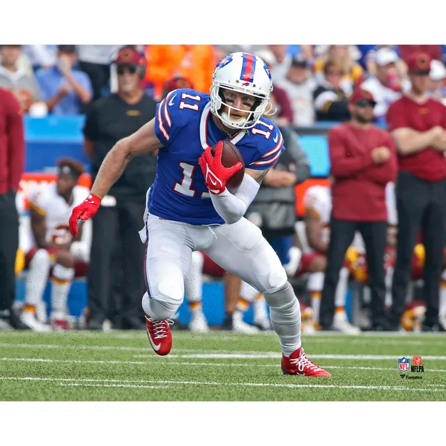 Buffalo Bills Taron Johnson Unsigned Running with Ball Photograph