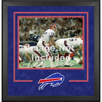 Cadre photo horizontal Deluxe 16'' x 20'' Buffalo Bills avec logo de l'équipe