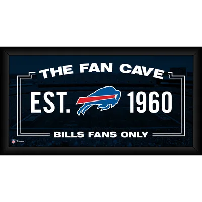 Buffalo Bills Fanatics Authentic Framed 10" x 20" Fan Cave Collage