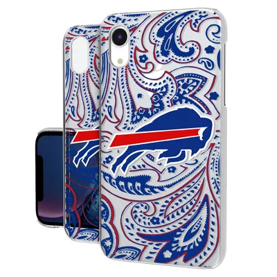 Buffalo Bills iPhone Clear Paisley Design Case