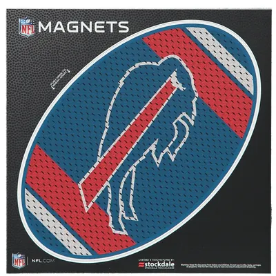 Lids Buffalo Bills Teamball 6 x 6 Oval Full Color Magnet