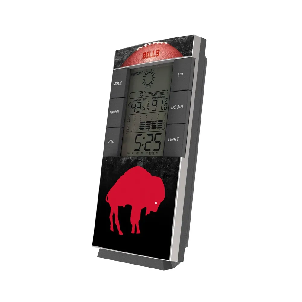 Josh Allen Buffalo Bills Emoji Design Digital Desk Clock